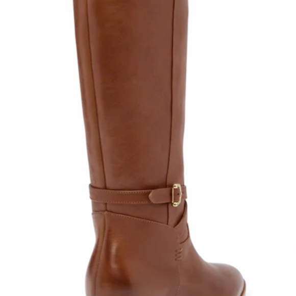 Sarah Flint Chestnut Leather Heeled Boots - Picture 2 of 7